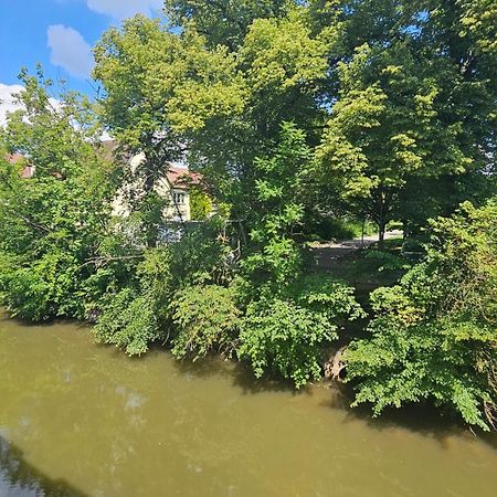 Appartement Direkt Am Fluss Coburg Exterior foto